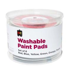 Paint Stamper Pad Assorted Yl,Bl,Rd,Or,Pur,Gr 15cm 9314289015527