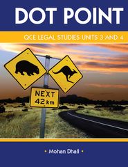 QCE DOTPOINT Legal Studies Units 3-4