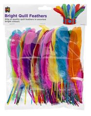 Quill Feathers Bright 60g Asst Colours 9314289033026