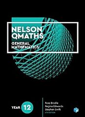 Nelson QMaths 12 Mathematics General Student Book with 4 Access Codes