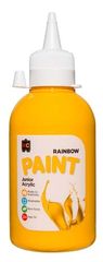 Rainbow Paint 250ml Warm Yellow 9314289010256