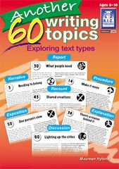 Another 60 Writing Topics Ages 8 - 10 9781741267747