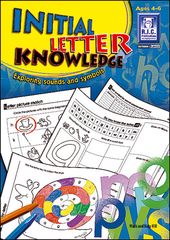 Developing Initial Letter Knowledge Ages 4 - 6 9781741260823
