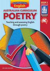 Australian Curriculum Poetry Book 3 Years 5 - 6 9781925201277
