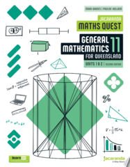 Jacaranda Maths Quest 11 General Mathematics Units 1 & 2 2e for Queensland learnON + Print
