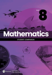 Pearson Secondary Teaching Hub Year 8 Mathematics Student Companion, 1st edition