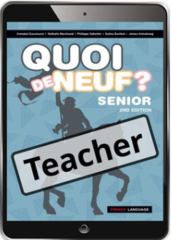 Quoi de Neuf ? Senior Teacher eBook with audio download, 2nd edition