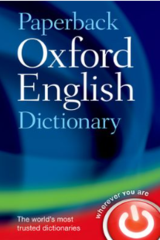 Paperback Oxford English Dictionary Seventh Edition