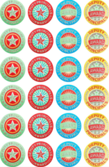 Deputy-Principal's-Award-Silver-Foil-Stickers