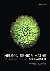 Nelson Senior Maths Specialist 11 Solutions DVD