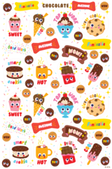 Chocolate - ScentSations "Scratch & Sniff" Merit Stickers
