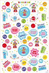 Bubblegum - ScentSations "Scratch & Sniff" Merit Stickers