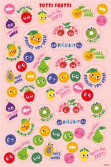 Tutti Frutti - ScentSations "Scratch & Sniff" Merit Stickers