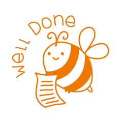 Well Done (Bee) - Merit Stamp
