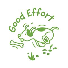 Good Effort (Dog) - Merit Stamp