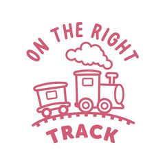 On the Right Track - Merit Stamp