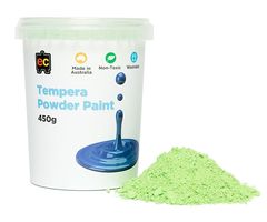 Tempera Powder Paint 450gm Green 9314289031688
