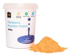 Tempera Powder Paint 450gm Orange 9314289031671