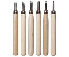 DELUXE LINO & WOOD CARVING TOOLS 6'S