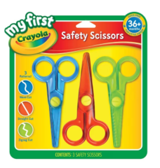Scissors Safety Pk 3 Crayola My First