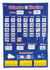 Pocket Charts - Calendar And Weather  WB2418