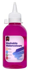 Washable Watercolour Paint 250ml Pink 9314289027346