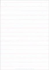 Lined Paper - A4 Full Page - Year 2 Class Pack Of 250 YI77665