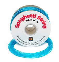 Spaghetti String Glitter Sea Blue 9314289014520