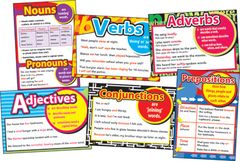 Charts - Introducing Parts Of Speech - Set Of 6 RICP7013